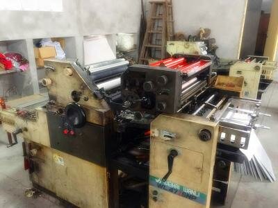 進口萬力牌膠印機